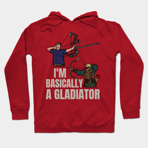 Archers, basically gladiators Hoodie by TheHappyLot